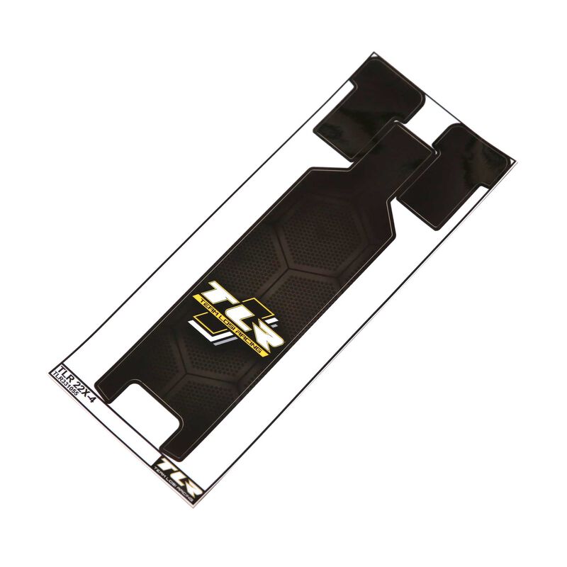 LOSI TLR331055 22X-4 Chassis Protective Tape Printed Precut