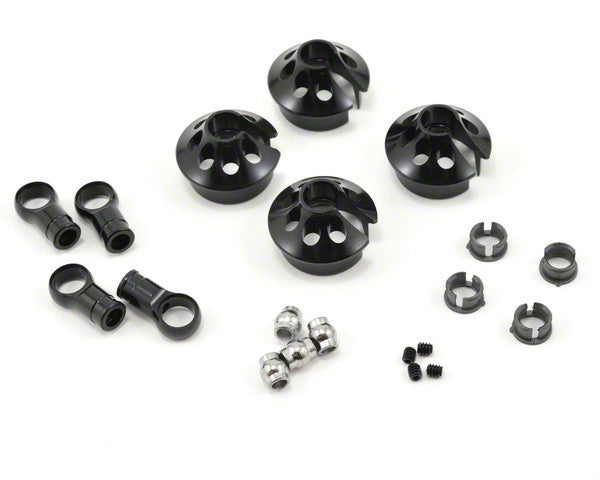 LOSI TLR5434 Shock Ends Cups w/ Hardware Aluminum 8B/8T 2.0 *DISC*