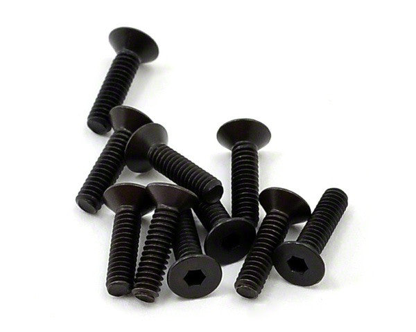 LOSI TLR5958 Flat Head Screws, M2 x 8mm 22SCT