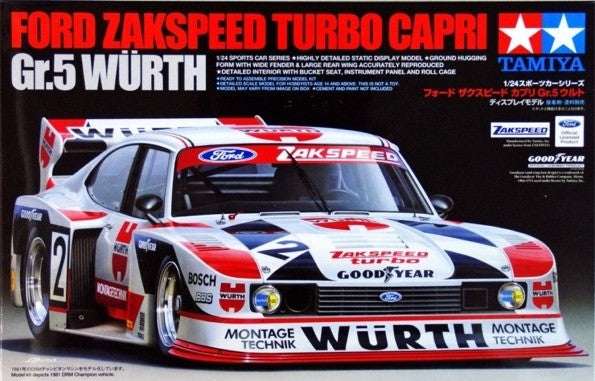 TAMIYA 24329 Ford ZAKSPEED TURBO CAPRI