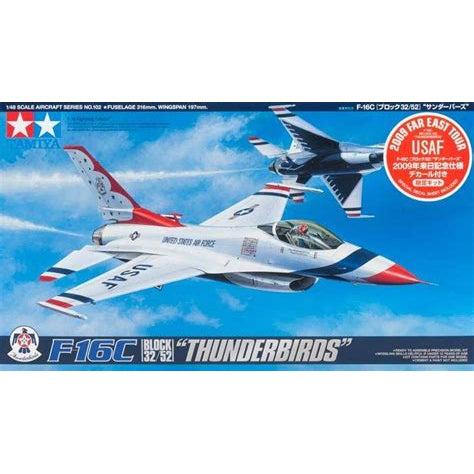 TAMIYA 89799 1/48 F-16C (Block 32/52) "Thunderbirds"