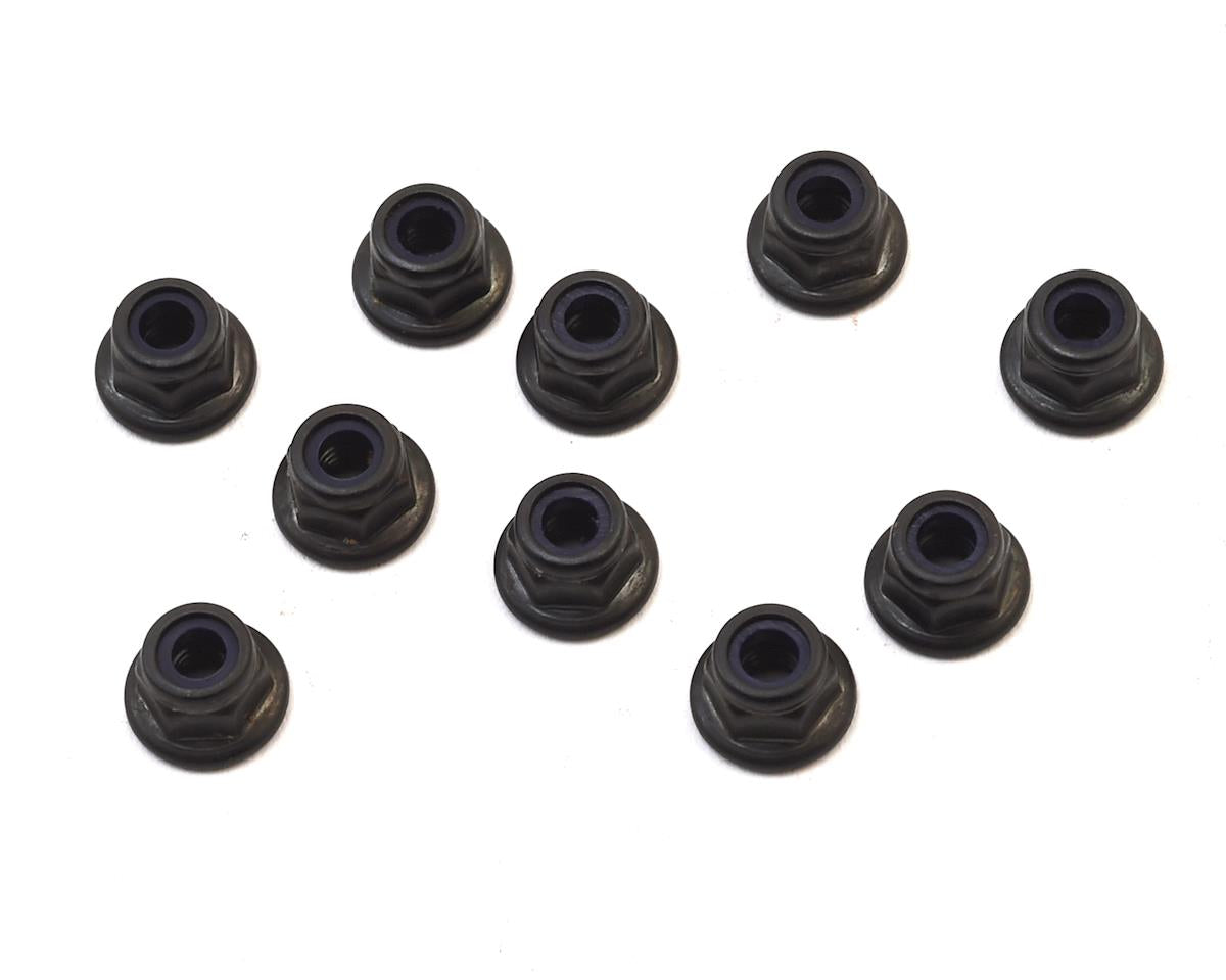 ASSOCIATED 25612 3mm Locknut With Flange: SC104x4