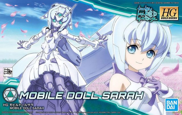 BANDAI 5055581 #23 Build Doll Sarah HGBD 1/144 Model Kit, from "Build Divers"