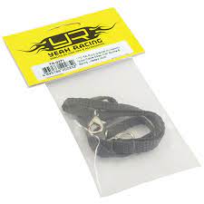 YEAH RACING YA-0371 1/10 Crawler Scale Nylon Cable Strap Accessory w/Buckle & Hook