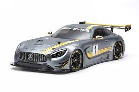 TAMIYA 58639-60A Mercedes AMG GT3 1/10 4WD Electric Touring Car Kit (TT-02)