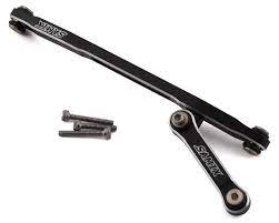 SAMIX SCX24-6025SS SCX24 Aluminum Steering Link Set (Black)