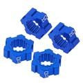 HOT RACING XMX1006 Aluminum 24mm Hex Hub Blue X-Maxx