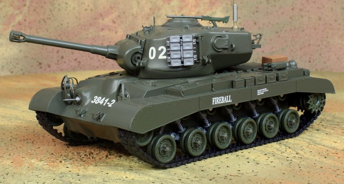 HENG LONG 3841-2 1/30 WWII US M26 Pershing RC Tank