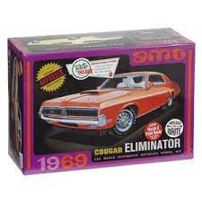 AMT 912 1/25 1969 Mercury Cougar Eliminator Orange