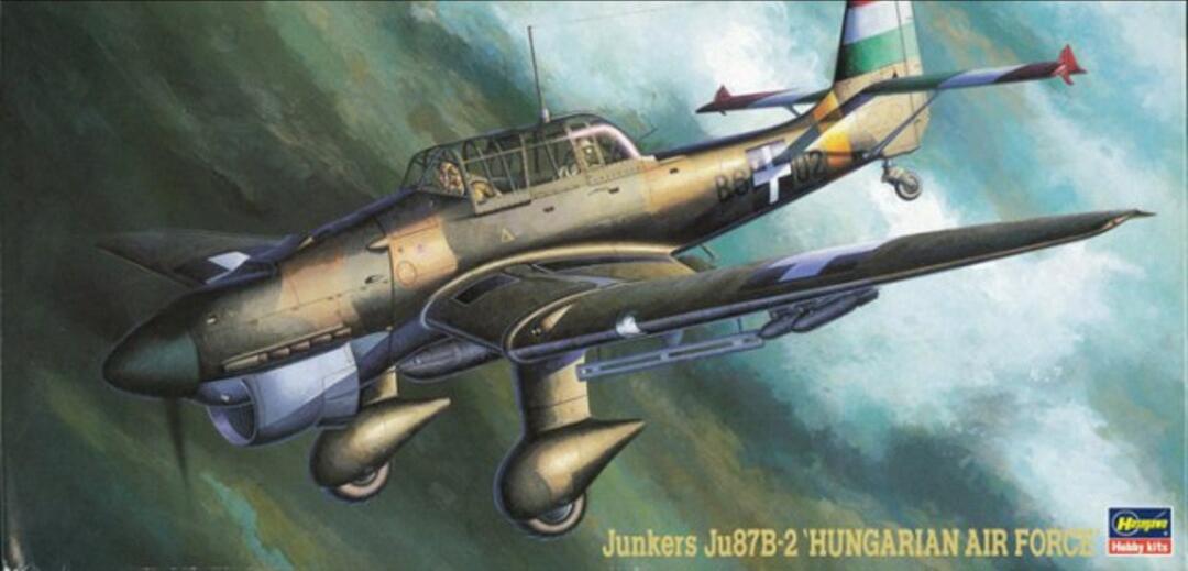 HASEGAWA 09188 1/48 Junkers Ju87B-2 Hungarian Air Force