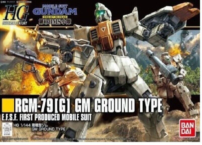 BANDAI 5055757 #202 RGM-79[G] GM Ground Type "Gundam 08th MS Team" Bandai