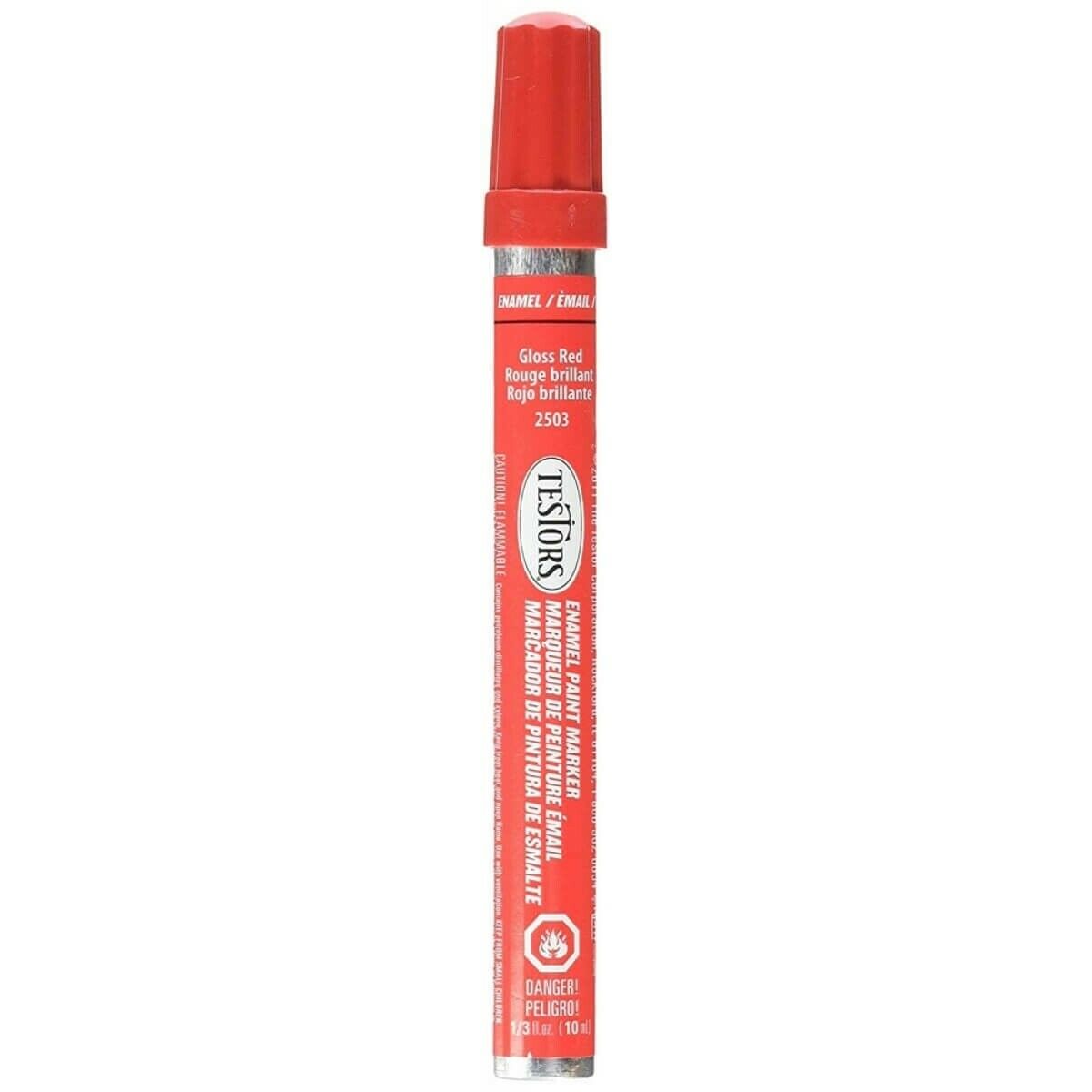 TESTORS 2503 Testor Corp Paint Marker,Red