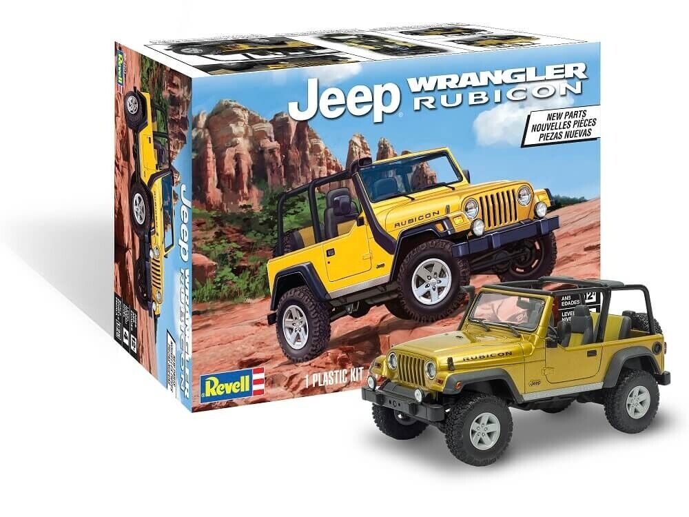 REVELL 85-4501 1/25 Jeep Wrangler Rubicon