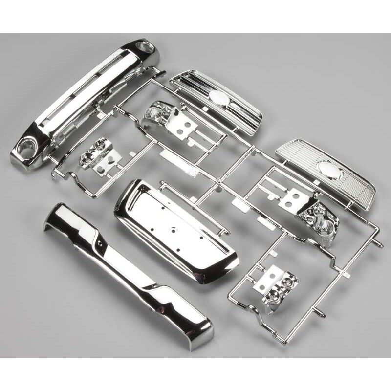 TAMIYA 9115231 Toyota Tundra Highlift Grill & Bumper (M Parts)