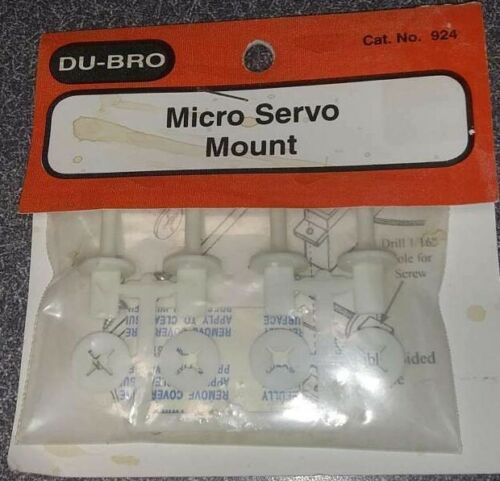 DUBRO 924 Micro Servo Mount (2)