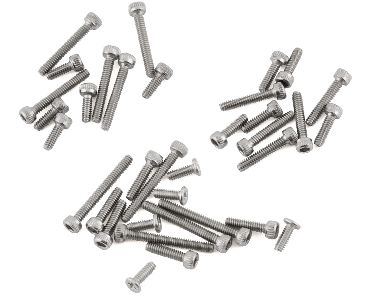 SAMIX SCX24-2012 SCX24 M1.4 Stainless Steel Cap Head Screw Kit w/Box (35)