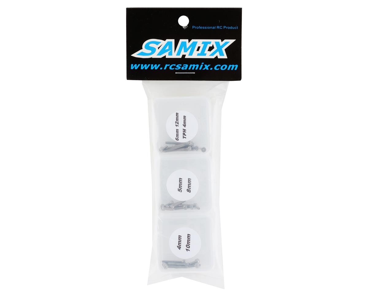 SAMIX SCX24-2012 SCX24 M1.4 Stainless Steel Cap Head Screw Kit w/Box (35)