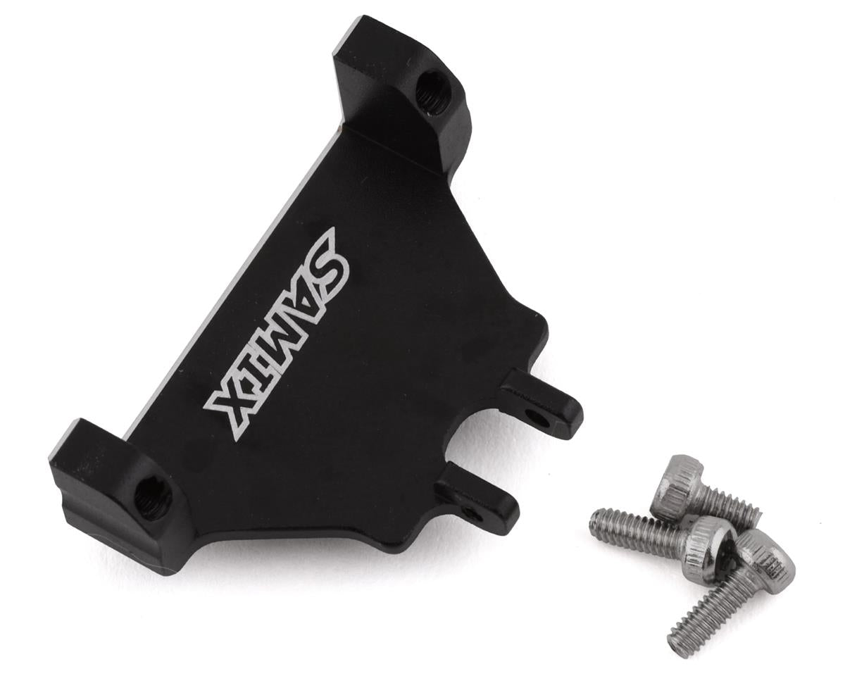 SAMIX SCX24-6068E-BK SCX24 Aluminum Servo Mount (Black) (EcoPower/Emax)