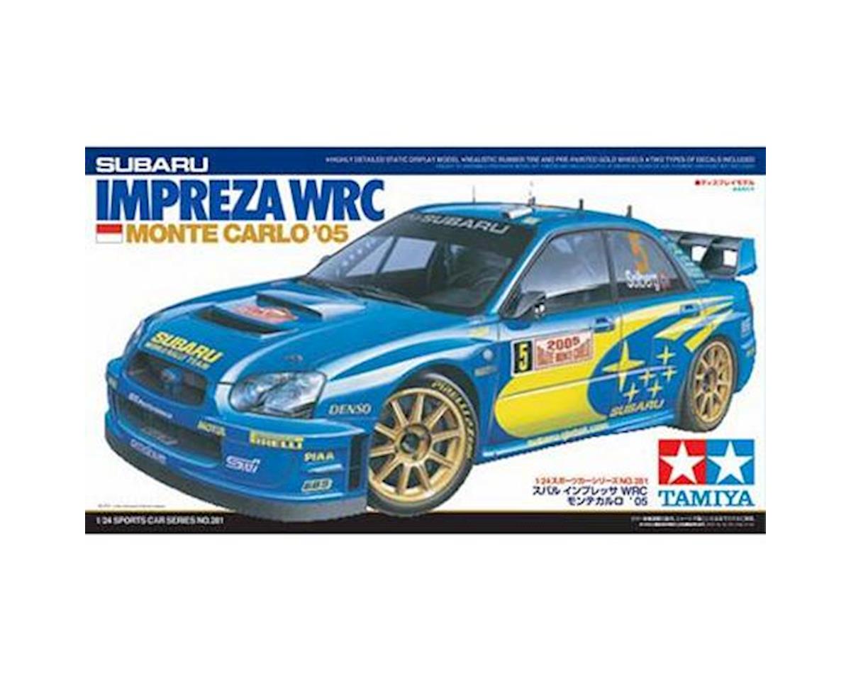 TAMIYA 24281 1/24 Subaru Impreza WRC Monte Carlo 2005 Race Car