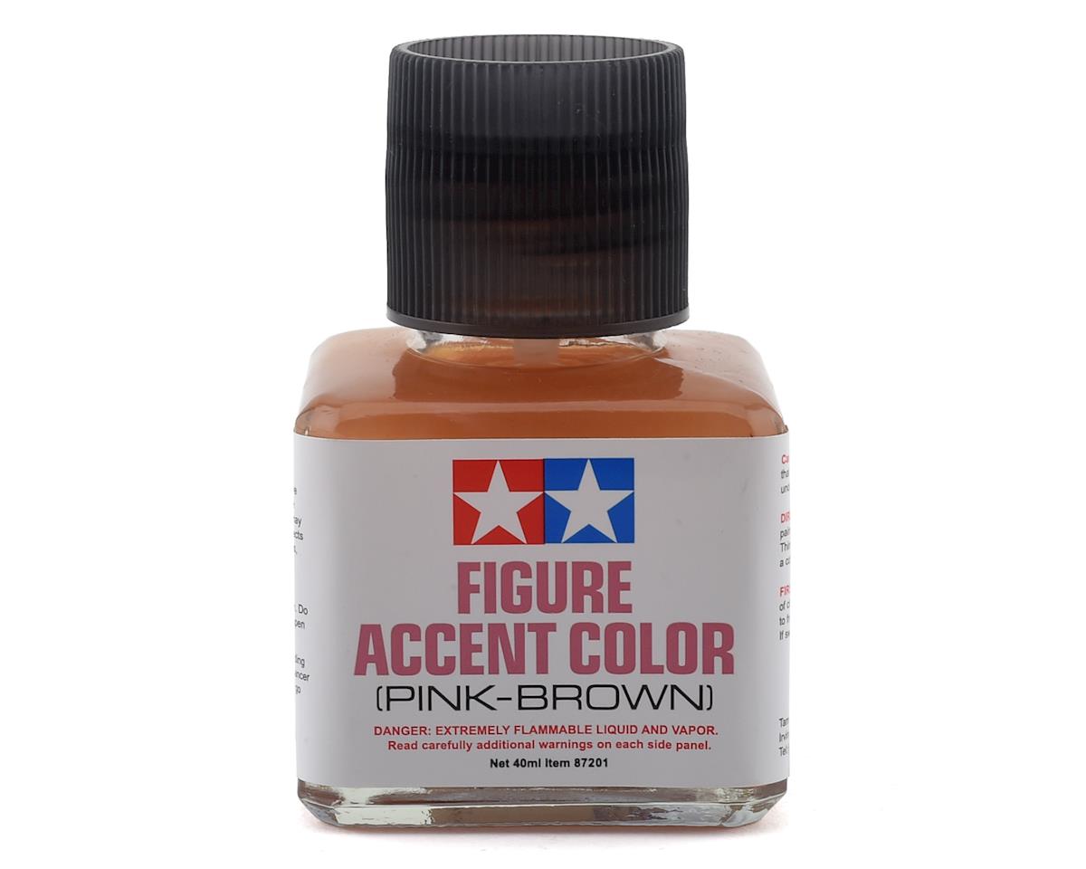 TAMIYA 87201 Panel Line Accent Color 40ml, Pink-Brown