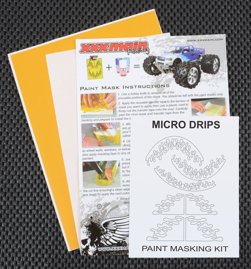 XXX MAIN M003S Micro Drips Paint Mask